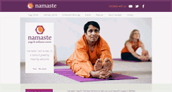 Desktop Screenshot of namasteyogacentre.co.uk